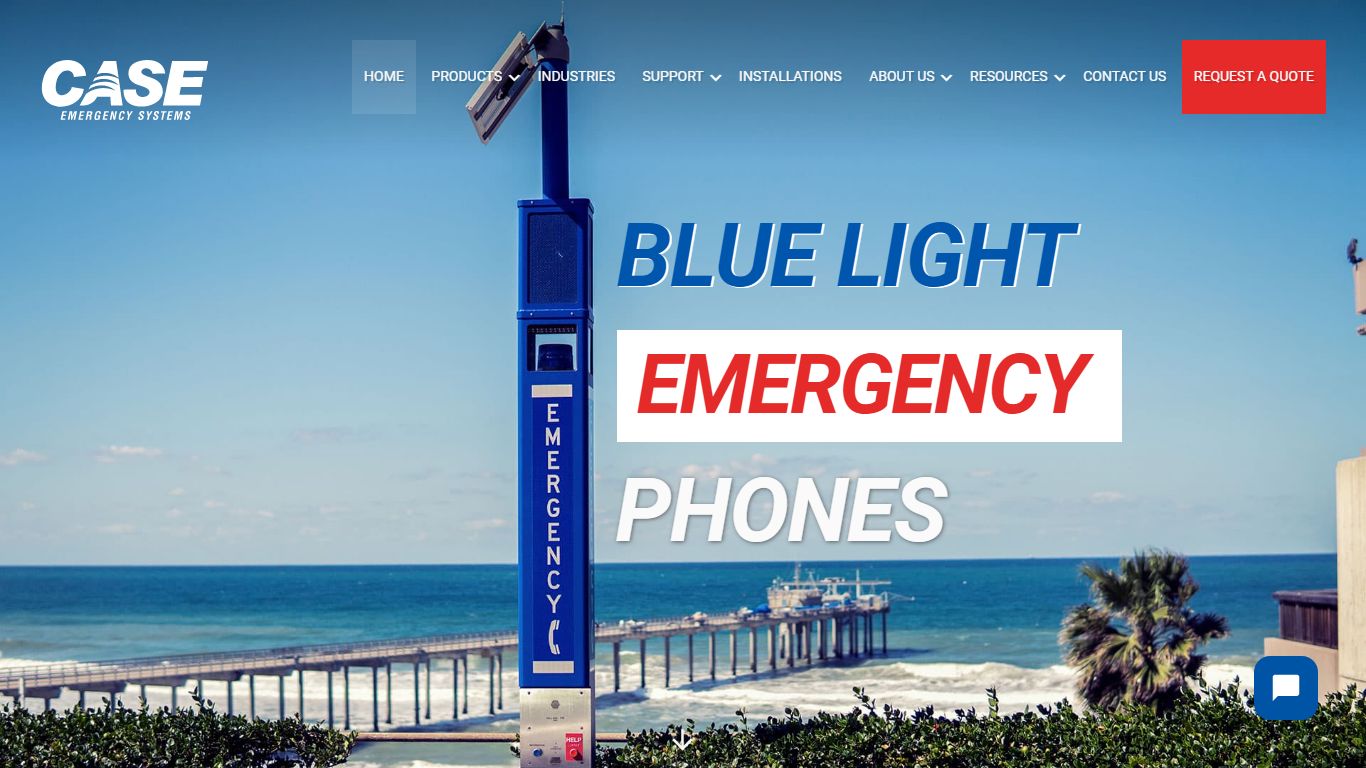 Blue Light Emergency Phones and Call Boxes | CASE